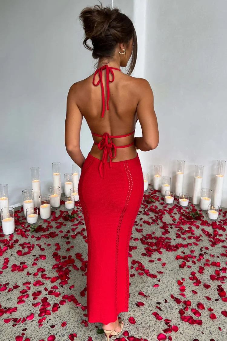 VESTIDO LONGO MACALLENA