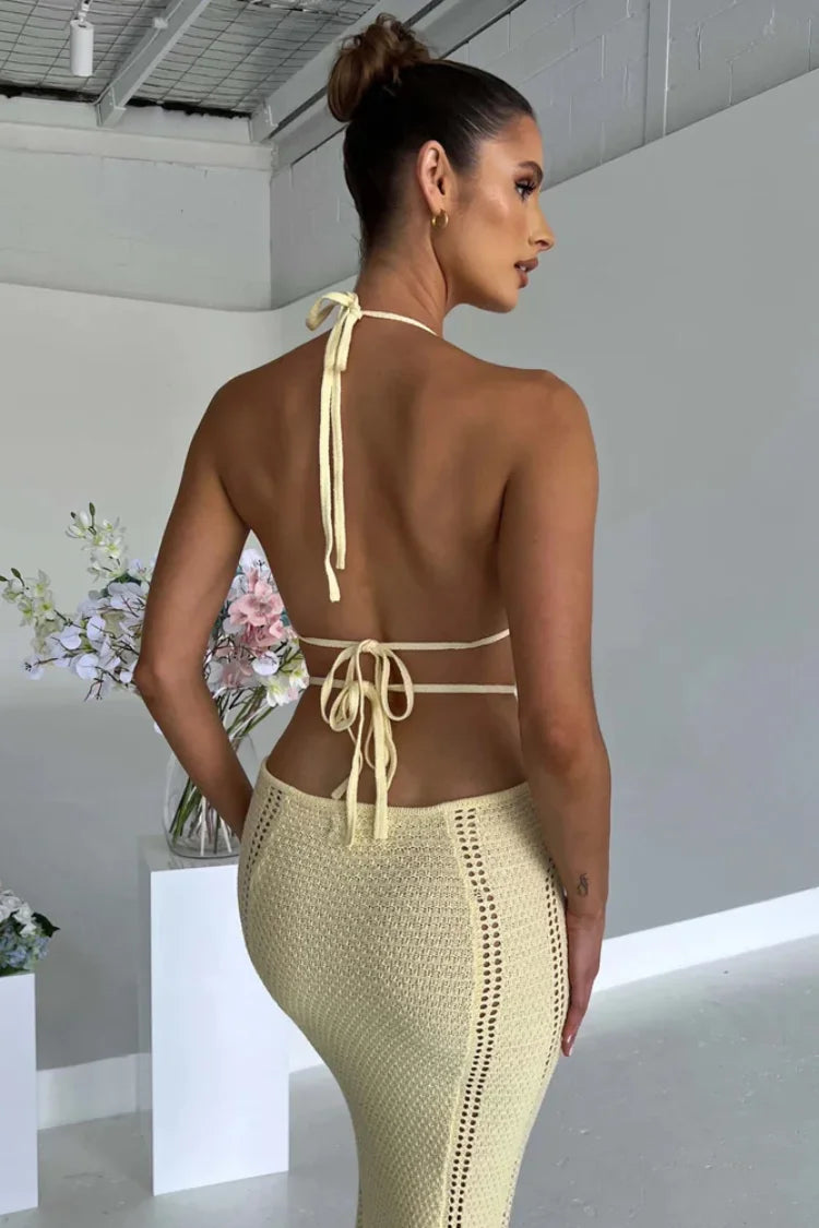 VESTIDO LONGO MACALLENA