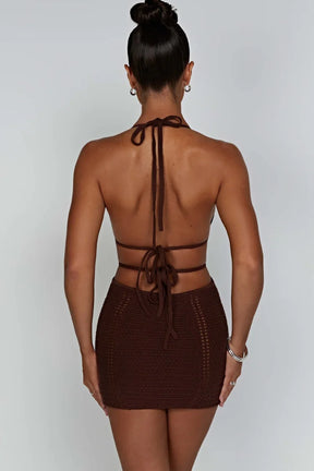VESTIDO CURTO MACALLENA