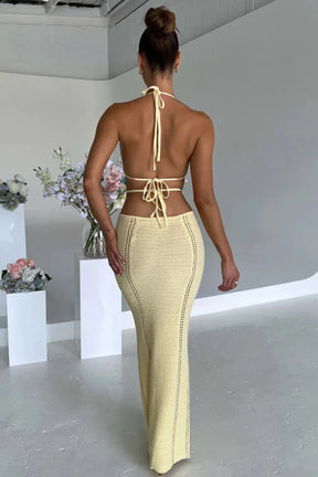 VESTIDO LONGO MACALLENA